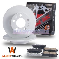 Rear Brake Discs+Pads For Audi A1 Seat Ibiza Skoda Fabia 3 VW Polo 5,
