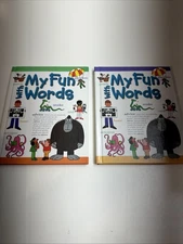 Lot Of 2 My Fun With Words  Books Kids. A-K, L-Z