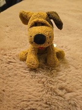 Russ Berrie Snaps Dog Luv Pets 5" Beans Terrycloth Plush Vintage Fast Shipping