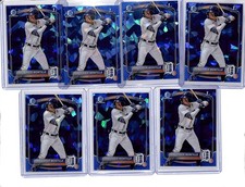 (7) Lot 2025 Bowman Chrome Sapphire Franyerber Montilla 1st Prospect #BCP-5