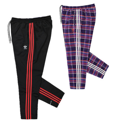 adidas KoRn Track Pant Reversible Joggers Black Sweatpants