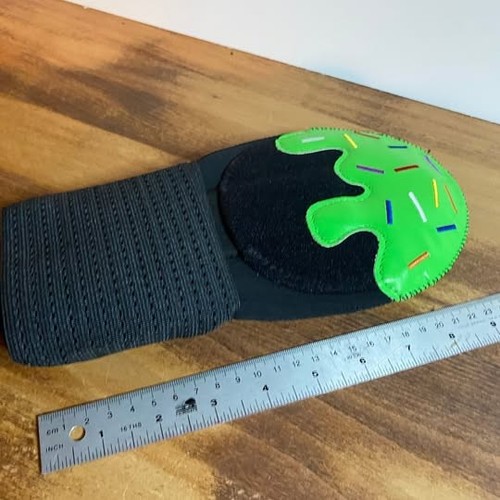 Sliding Mitt - GREEN - Ice Cream Baseball Hand Guard Protective R or L - Picture 7 of 7