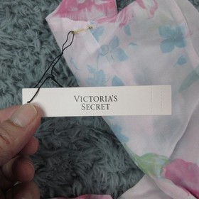 Victoria's Secret Babydoll Pajama Set Womens Large Pink Floral 2 Piece NWT