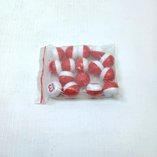 16 Standard Red and White Peas for Pea Pool / Kelly Pool