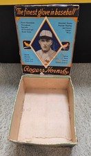 1920s Wilson Rogers Hornsby Photographic Baseball Glove Display Box Cardinals