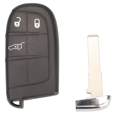 VARIE/GENERICO GUSCIO CHIAVE COVER TELECOMANDO PER FIAT 500 X JEEP RENEGADE COMPASS KEYLESS 3T