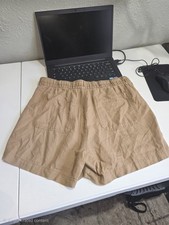 Old Navy High-Waisted Linen-Blend Shorts Size Medium