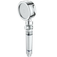 Shower Head, Filter Filtration 3 Mode Function Spray Handheld Showerheads