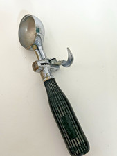 Antique Hamilton Beach Ice Cream Scoop Black Handle Made in USA