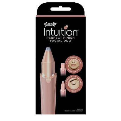 Wilkinson Sword Intuition Perfect Finish Facial Duo 2in1 Trimmer Damen Gesicht
