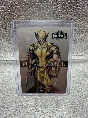 2021 Marvel X-Men Metal Universe Planet Metal Wolverine 19 Of 20 Aluminum