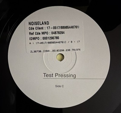 Various Johnny Cash: Forever Words Test Pressing Vinyl LP Sides C & D Only MINT-