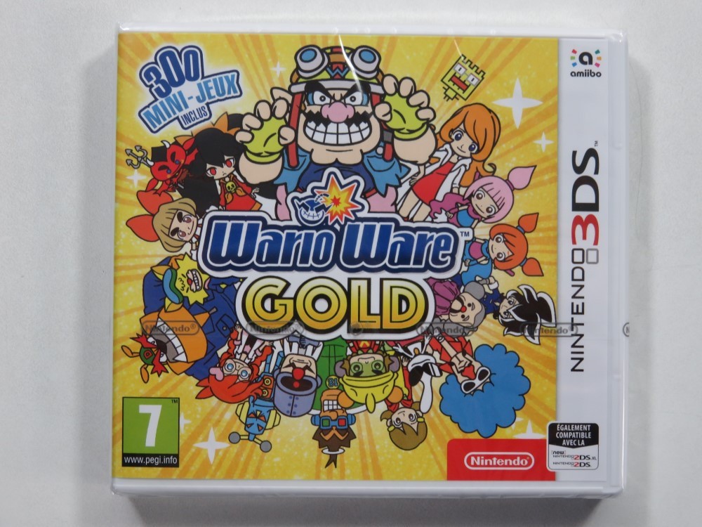 WARIO WARE GOLD NINTENDO 3DS PAL-FRA neuf authentique pour collectionneur