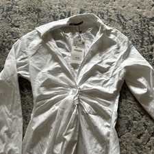 Zara Women’s whire  Mini Dress Size Small