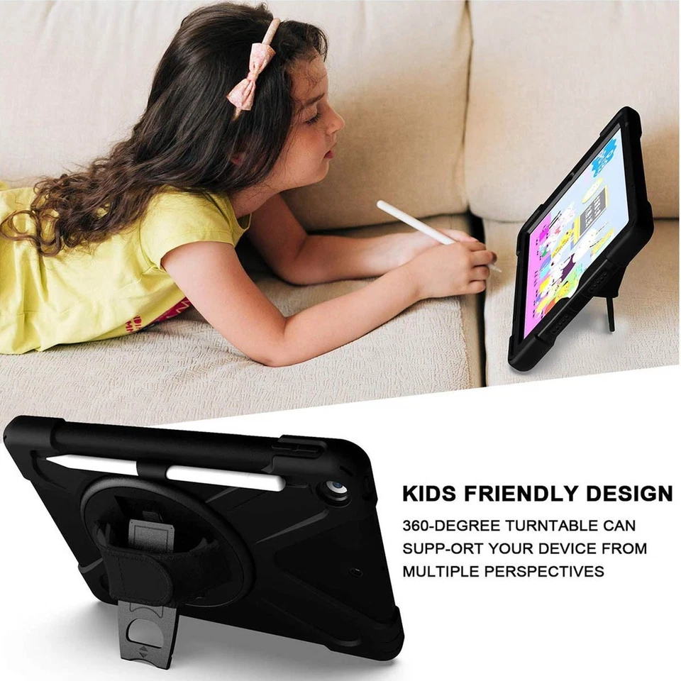 Military Armor Case Shockproof Carrying Cover for iPad Pro 11" 12.9" iPad 10.2'' - Image 4 of 4