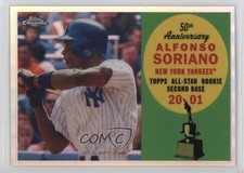 2008 Chrome Topps All-Rookie Team Refractor 134/400 Alfonso Soriano #ARC8 n1u