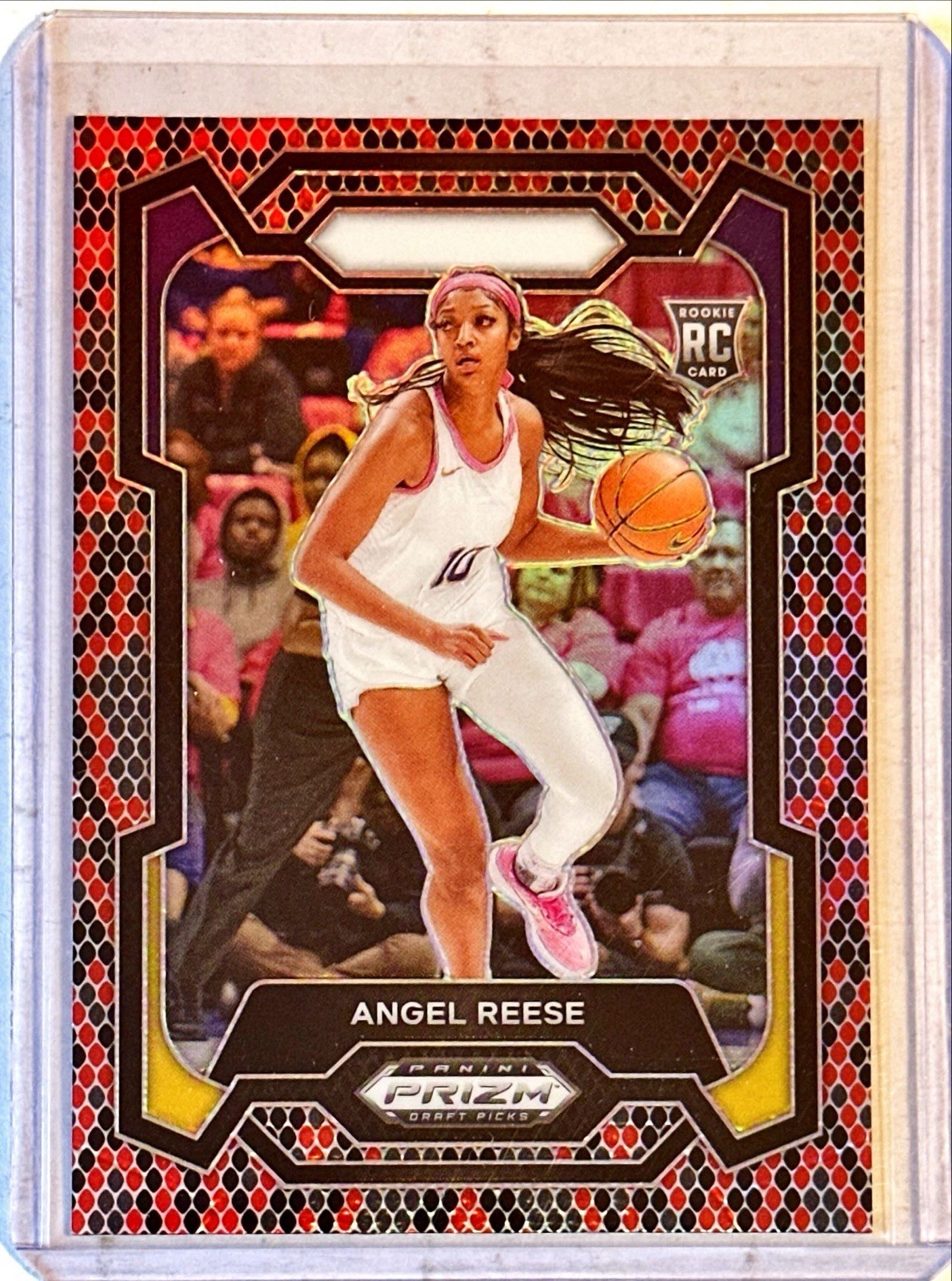 Angel Reese 2024 Panini Prizm Draft Picks Snakeskin Prizm RC #38