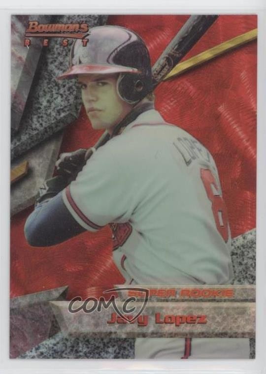 1994 Bowman's Best Red Refractor Javy Lopez #85 04gq