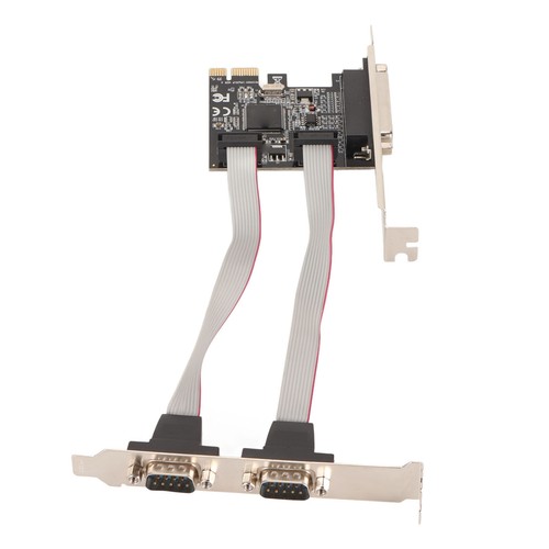 Pcie To Rs232 And Parallel Port Card High Speed Transmission 2X9Pin Serial AM - Afbeelding 19 van 24