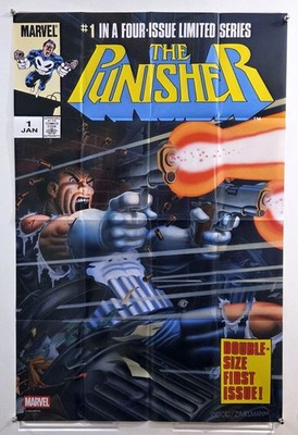 Punisher #1 Mike Zeck Folded Promo Poster 24x36 (Marvel, 2026) New [FP735]