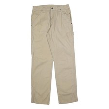 WRANGLER Pantaloni Uomo Misto Cotone Beige Regular Fit Gamba Dritta W30 L32