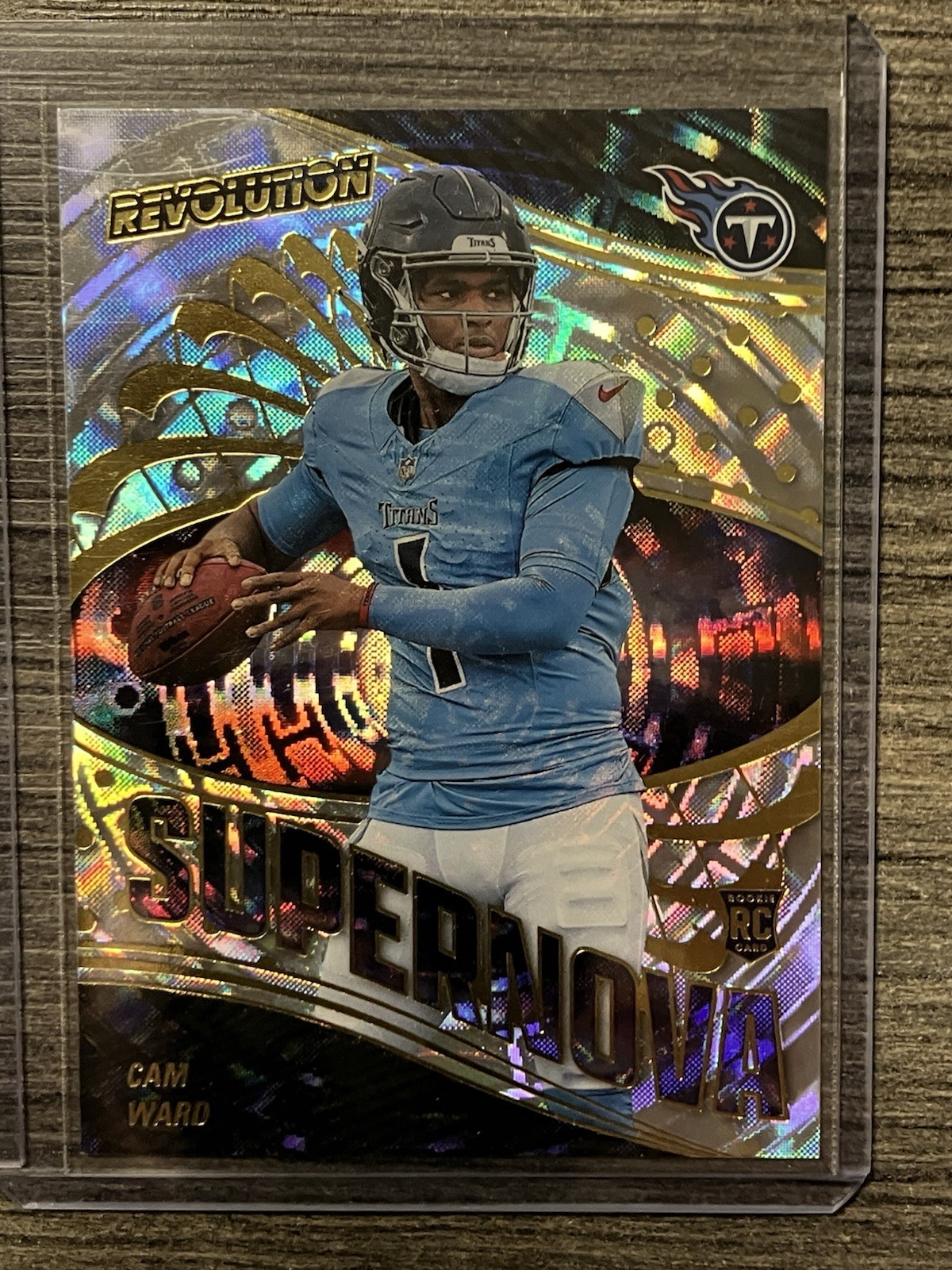 2025 Revolution Football Cam Ward Supernova RC Titans