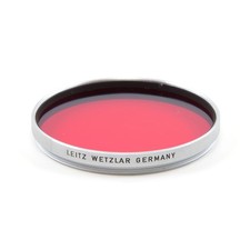 LEITZ E58 RED FILTER CHROME UTOOV #5398