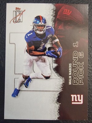 2025 Topps Signature Class Malik Nabers #40 Base Card