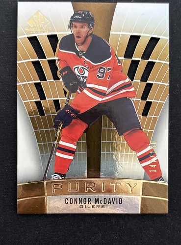 2021-22 Upper Deck Sp Game Used Edition - Purity Connor McDavid #P-1 Gold /150