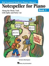 Notespeller for Piano - Book 1  Beginner Piano Workbook for Kids and Studen...