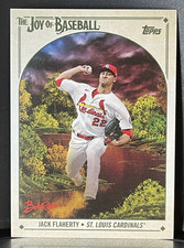 2023 Topps X Bob Ross The Joy Of Baseball JACK FLAHERTY #63 St. Louis Cardinals
