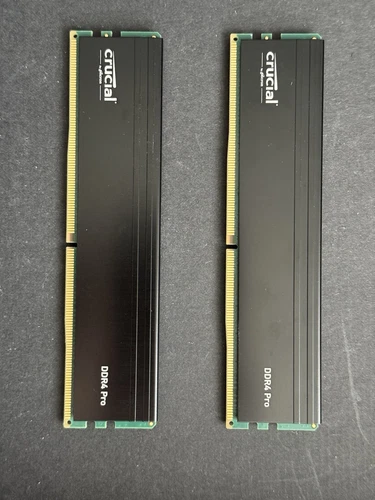 Crucial Pro DDR4 RAM 32GB Kit (2x16GB) 3200MHz, CP2K16G4DFRA32A
