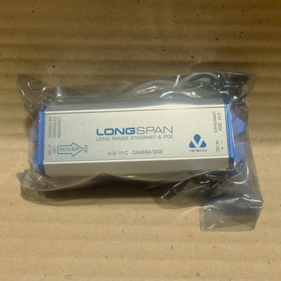 NEW VERACITY GLOBAL VLS-1P-C LONG RANGE ETHERNET & POE LONGSPAN EXTENDED NETWORK