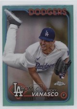 2024 Topps Chrome Update Aqua Refractor 11/199 Ricky Vanasco #USC60 0y2q