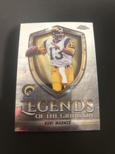 2025 Topps Chrome - Legends of the Gridiron Kurt Warner Refractor #LOG-1 Rams
