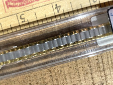 Ladies Speidel Twist O Flex Watch Band 10-13mm Silver Gold Two Tone NOS 2209/16