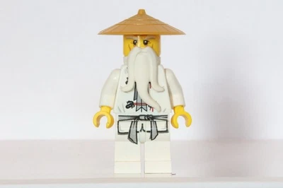 Genuine Sensei Wu Pearl Gold Hat Lego Ninjago Minifigure NJO064 - Image 1 of 4