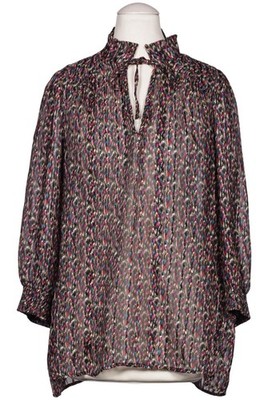 ba&sh Bluse Damen Oberteil Hemd Hemdbluse Gr. XS Seide Mehrfarbig #ei3dy5y