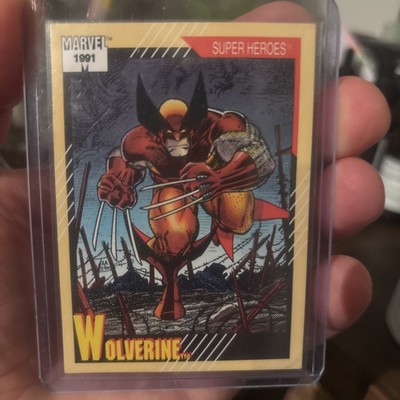 1991 Marvel Super Heroes #50 Wolverine   NR Mint