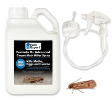 Pest Expert Formula 'C' Carpet Moth Killer Spray 5Ltr