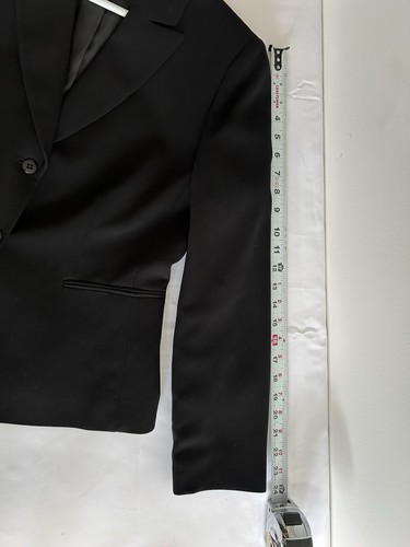 Tahari Arthur S Levine Black Business Blazer Dress Jacket Women Size 10P Petite - Picture 8 of 9
