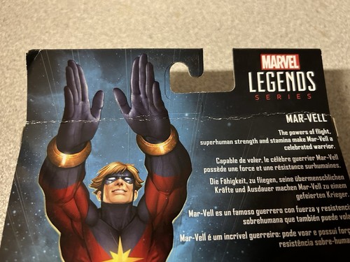 Hasbro Marvel Legends CAPTAIN MAR-VELL Open Box Missing BAF NO Build a Figure - Picture 9 of 9