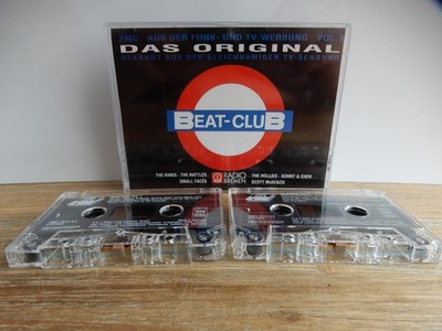 BEAT CLUB VOL 1 HOLLIES KINKS CHER RATTLES SMALL FACES HERD KASSETTE MC 1993 BMG
