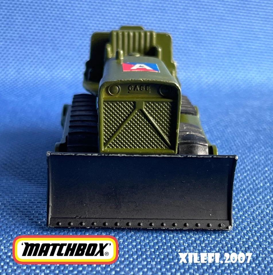 matchbox series case tractor military MB16 made england lesney 69 diecast 1:64 - Immagine 2 di 4