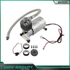 SCITOO Air Horn Compressor 150PSI 12V 30A Fuse Kit For Van Train Truck Car Boat