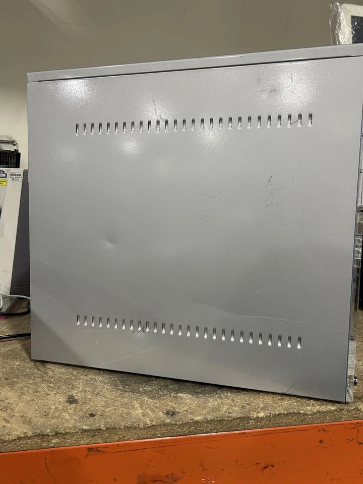 Vintage 00s Blue Super Flower Mid Height ATX Case - Used - Image 2 of 4