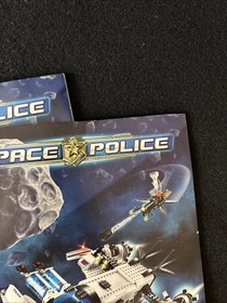 LEGO 5974 Space Police Galactic Enforcer Instruction Manuel's Books 1 & 2 Only