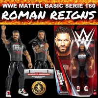 Wwe Mattel Basic Main Event Serie 160 Roman Reigns Wrestling Action Figur Elite
