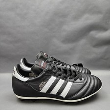 Adidas Copa Mundial Leather Soccer Cleats Shoes Mens 9.5 Black Made In Germany