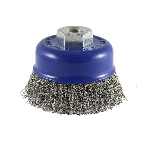TIMCO Grinder Crimp SS Cup Brush 100mm Pack 1